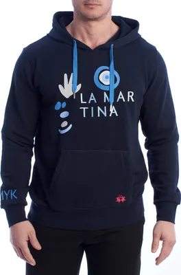 Produktbild von La Martina Hoodie Over Fit Kapuzenpullover YMF309-FP568 Herren