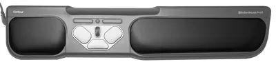 Produktbild von Contour Design Wrist Rest set for RollerMouse Pro3 Long+Short, Schwarz, China, 128 g, 2 Stück(e), 80 mm, 400 mm