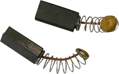 Image de 2 balais de charbon pour marteau perforateur Bosch GBH2-24DSE 5 x 8 x 17 mm