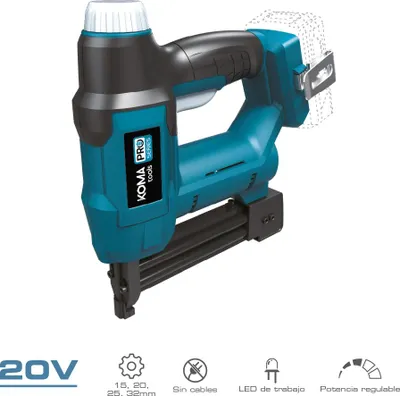 Obrázek produktu pro Hřebíkovačka 20 V (bez akumulátoru a nabíječky)