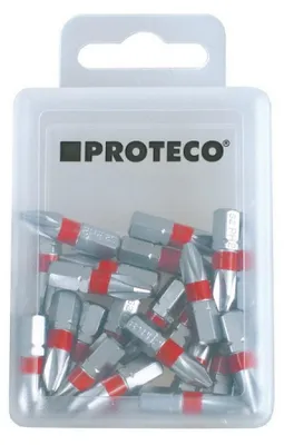 Produktbild von Proteco - 42.09-181-PH-3 - Bohrer, 1/4", PH 3, 25 mm, Box mit 25 Stück, PROFI