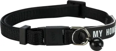 Imagen del producto de Collar para gatos Trixie con placa de identificación, de nylon