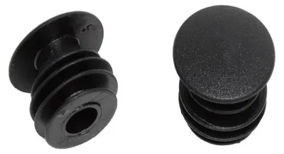 Produktbild von Velo CC035 Lenkerstopfen Gummi Schwarz Set 2 Stück