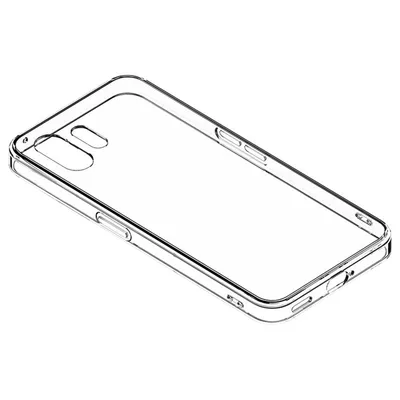 Produktbild von nothing Handyhülle Backcover Hard Case für Phone 2, Transparent, Kunststoff, Tropfsicher, Kratzresistent, stoßdämpfende Silikonränder, Antivergilbungsbeschichtung, B 79mm, T 11.6mm, H 164.8mm, 1 Stück