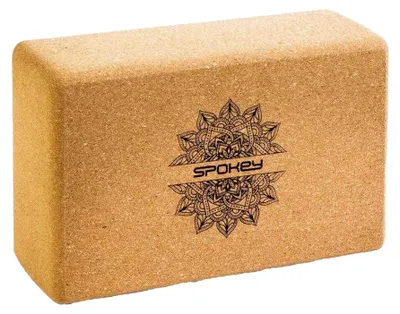 Produktbild von Spokey - "Nidra" Yoga-Block, Kork, Würfel PP7744 (Einheitsgröße) (Braun)