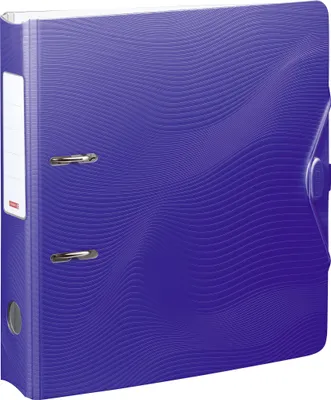 Produktbild von BRUNNEN 102043737 BRUNNEN WAVE Ordner blau Kunststoff 7,0 cm DIN A4