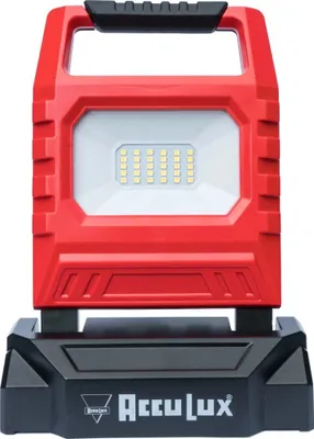 Immagine prodotto di Lampada da lavoro ricaricabile a LED 15W 230V/12V - Faro portatile ricaricabile IP54 AccuLux 1500 LED