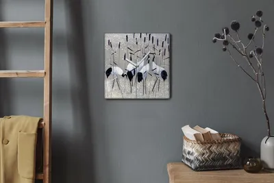 Produktbild von Coloray Hodiny Unikátní 30x30 cm  Tiché hodiny Pro obývací pokoj a kuchyň Nástěnné hodiny Plátno Bílé ručičky hodin - Páka zvířat