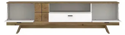 Produktbild von Wohnprogramm Oreta - Lowboard  Evoke Eiche & Alpinweiß - Breite ca. 216 cm