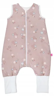 Produktbild von Motherhood Ocieplany śpiworek z nogawkami TOG 2 Rosa Knöpfe