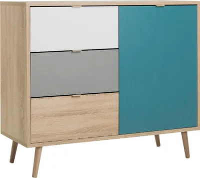Produktbild von Finori Cuba 1 Kommode/Tricolor/Holzwerkstoff