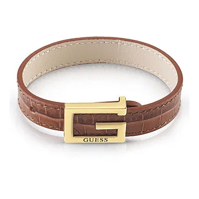 Obrázek produktu pro Náramky Guess Gold Collection Leather Glam - žena