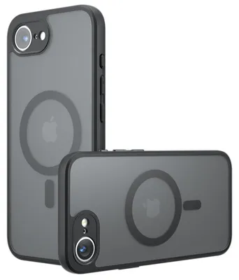 Zdjęcie produktu dla Techsuit – PureFrost etui MagSafe na iPhone 16e – matowe czarne
