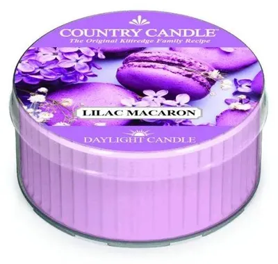 Image de Bougie parfumée Country Candle, senteur Macaron à la lavande (42g)