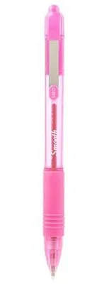 Obrázok produktu pre Guľôčkové pero, 0,27 mm, stláčací mechanizmus, ZEBRA "Z-Grip Smooth", ružové