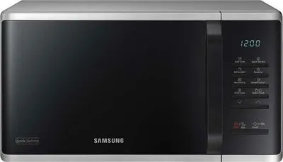 Obrázok produktu pre Samsung MS23K3513AS, Na pracovnú dosku, Sólo mikrovlnná rúra, 23 L, 800 W, Vstavaný displej, LED