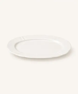 Immagine prodotto di Piatto ovale semplice in Vetroceramica - 30 x 20 cm