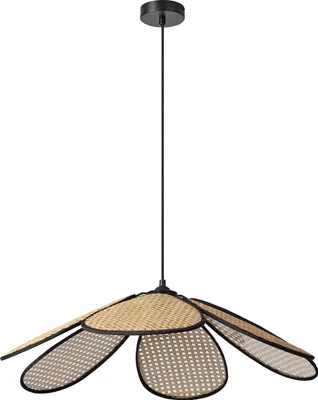 Zdjęcie produktu dla Decor Rattan Daisy Pendant 690 E27 Brown