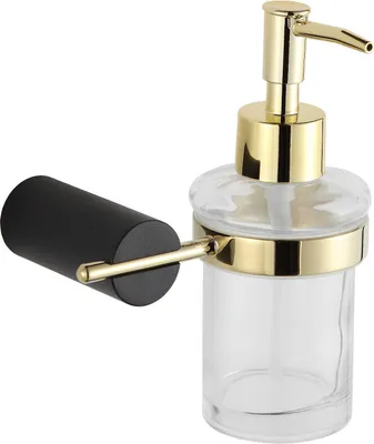 Produktbild von Mexen Aron Seifenspender, Schwarz/Gold - 70881388-57