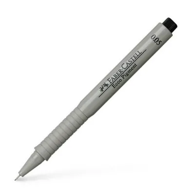 Produktbild von Faber-Castell Ecco Pigment Fineliner Fein Schwarz 1 Stück(e)