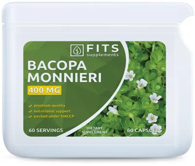 Immagine prodotto di Bacopa Monnieri, 400 mg, 60 capsule