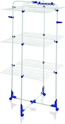 Produktbild von Leifheit 81455 Wäscheständer & -leine Blau, Weiß