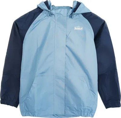 Produktbild von Scout Regenjacke Sport Kinder Jacken Atmungsaktiv Wasserabweisend in marine 128/134