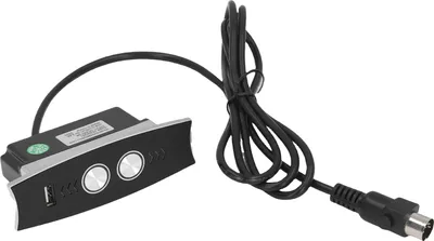 Imagen del producto de Controlador eléctrico para sillón reclinable, con carga USB, retroiluminación LED y 5 pines. Interruptor de control manual para sillón eléctrico con elevador, color
