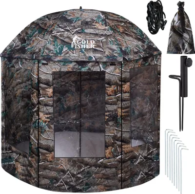 Image de Tente parapluie de pêche avec housse de camouflage JUKON