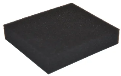 Filterschuim für Castelgarden/Stiga, 130x108x27 mm, schwarz