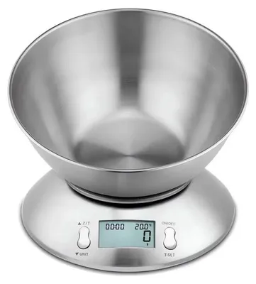 Immagine prodotto di Verk 17142 Bilancia da cucina digitale 5 kg/1 g, argento