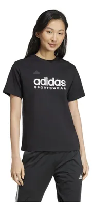 Zdjęcie produktu dla Adidas – damska koszulka z krótkim rękawem House of Tiro Metallic Graphic Tee S
