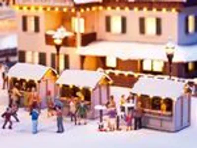 Produktbild von NOCH ( 12026 ) Auf dem Weihnachtsmarkt H0
