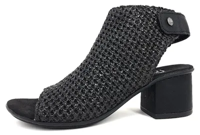 Immagine prodotto di Sandali da donna Rieker Eagle, modello alto, colore nero, eleganti