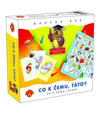 Obrázek produktu pro Alexander Co do czego tato, Stolní hra, Učení, 4 rok/roky