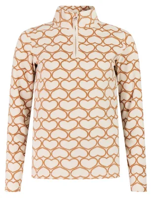 Produktbild von Protest PRTRefuzzy 1/4 Zip Active Top Damen Midlayer Skirolli beige 36