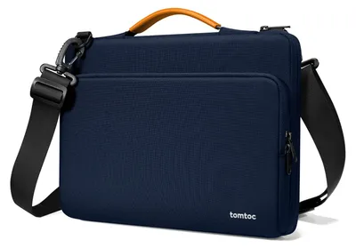 Produktbild von tomtoc 360° Laptop Tasche Hülle für 15 Zoll MacBook Air M5/M4/M3/M2 – Blau, Größe 15 Zoll für MacBook Air 15