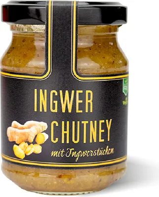 Produktbild von Ingwer Chutney mit Senf, 170 g