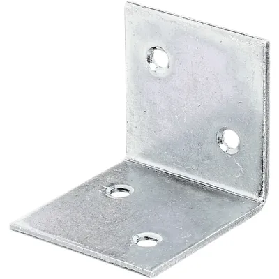 Immagine prodotto di GAH Alberts staffa larga dimensione a 40 mm lunghezza gamba 40 mm sendzimir zincato isoscele - 332655