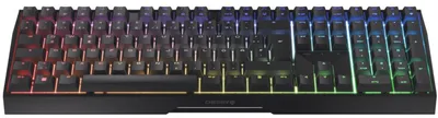 Produktbild von CHERRY MX 3.0S Wireless, Kabellos, RF Wireless + Bluetooth, Mechanischer Switch, QWERTZ, RGB-LED, Schwarz