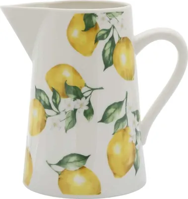 Produktbild von Chic Antique Kanne MAISON CITRON mit Zitronen 1,1 Liter Krug Geschirr Karaffe