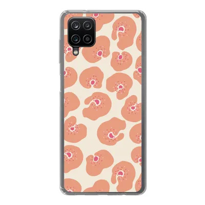 Produktbild von MuchoWow® Handyhülle Schutzhülle Hülle für Samsung Galaxy A12 Blume - Muster - Abstrakt Silikon Softcase Handy Hülle - Bild