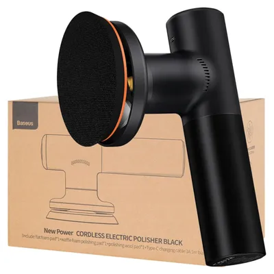 Produktbild von Baseus Wireless Elektrische Poliermaschine 30W 4000Mah Schwarz