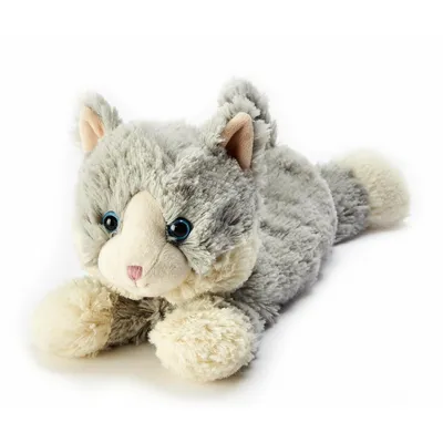 Produktbild von Warmies Wärmekissen Kuschelweiches Mikrowellen-Plüschtier mit Lavendelduft Katze