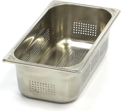 Produktbild von Maxima - Gastro Gastronormbehälter - 1/3 GN - 10 cm Tief - Edelstahl - Perforiert