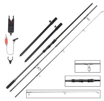 Produktbild von Prologic Firestarter Karpfenset Karpfenrute, Bissanzeiger, Rutenhalter