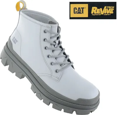 Produktbild von CAT Caterpillar Hardwear Mid Boots - Stiefel Leder Grau P111330 , EU 38 UK 4