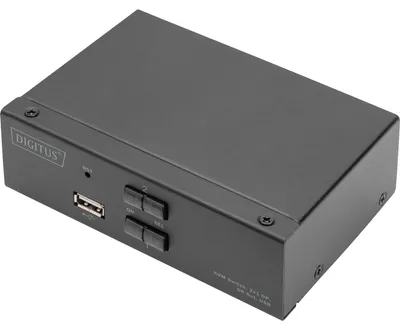 Image de Digitus KVM Switch - 2x1 DP - DP Out,USB (DS-12851)