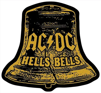 Produktbild von AC/DC Hells Bells Cut Out Aufnäher | 2829