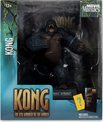 Image de King Kong (2005) Movie Maniacs PVC Statue Kong 17 cm